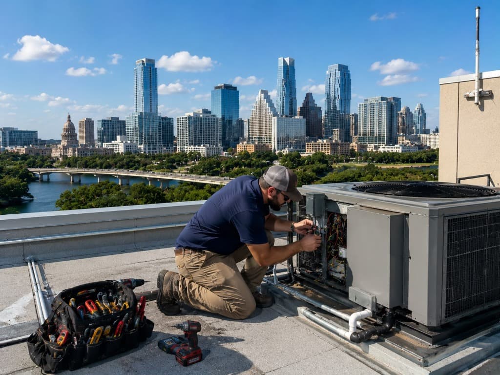 Austin TX eco-friendly HVAC services for heat pumps and air conditioning