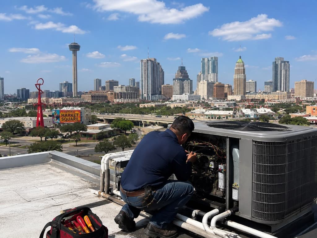 San Antonio TX emergency AC repair and central cooling solutions